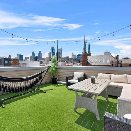 Brand New Dbl Unit Roofdeck Outdoor Patio Villa ฟิลาเดลเฟีย ภายนอก รูปภาพ