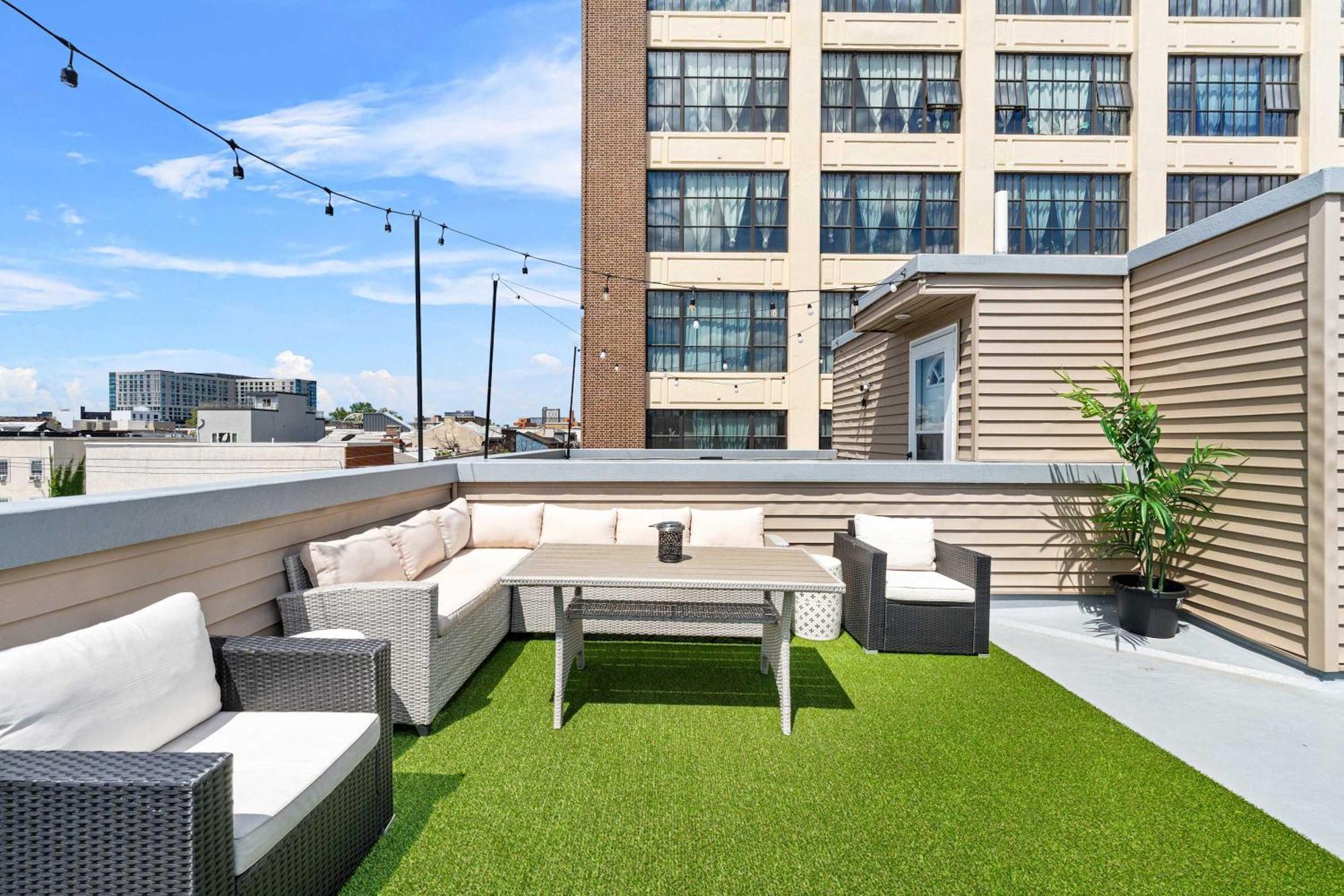Brand New Dbl Unit Roofdeck Outdoor Patio Villa ฟิลาเดลเฟีย ภายนอก รูปภาพ